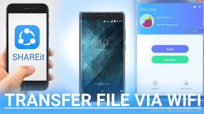 Mudahnya Transfer File via Wifi di Blackview A8 Max Menggunakan ShareIt Versi Baru