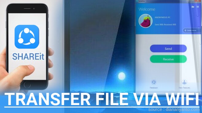 Cara Transfer File via Wifi di Blackview BV2000 Menggunakan ShareIt Terbaru