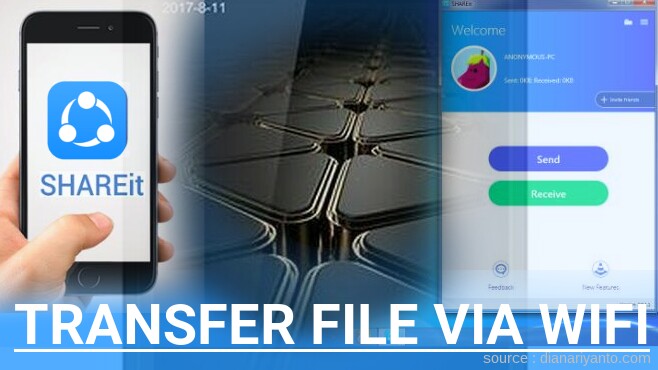 Mengenal Transfer File via Wifi di Blackview BV4000 Pro Menggunakan ShareIt Terbaru