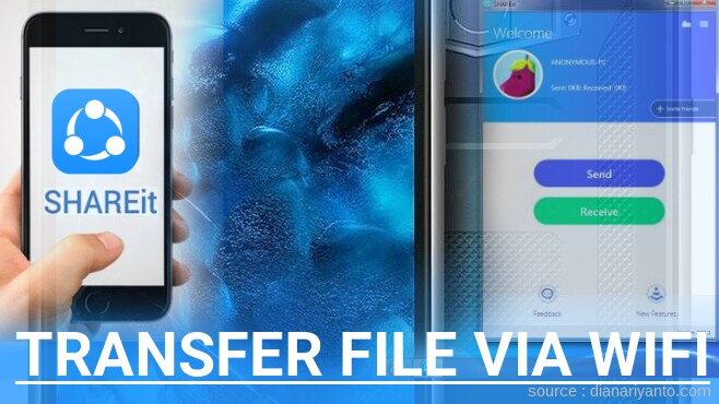 Kirim dan Transfer File via Wifi di Blackview BV6800 Pro Menggunakan ShareIt Terbaru