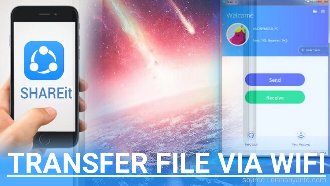 Mudahnya Transfer File via Wifi di Blackview BV9600 Pro Menggunakan ShareIt Terbaru