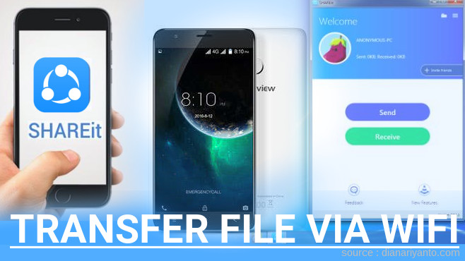 Mudahnya Transfer File via Wifi di Blackview E7 Menggunakan ShareIt Versi Baru