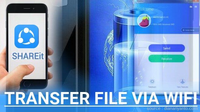 Tips Transfer File via Wifi di Blackview P1000 Pro Menggunakan ShareIt Versi Baru