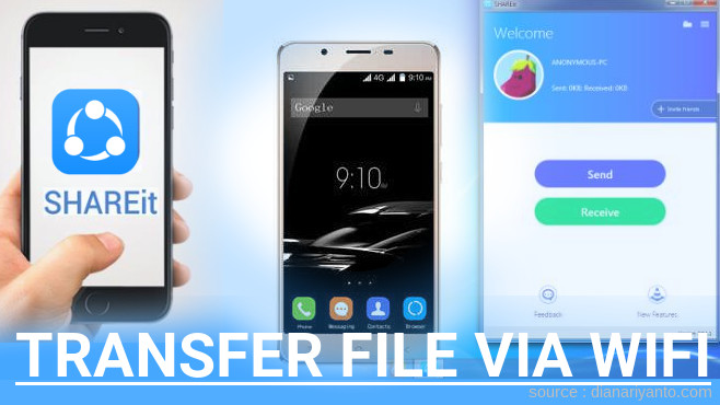Tutorial Transfer File via Wifi di Blackview P2 lite Menggunakan ShareIt Terbaru