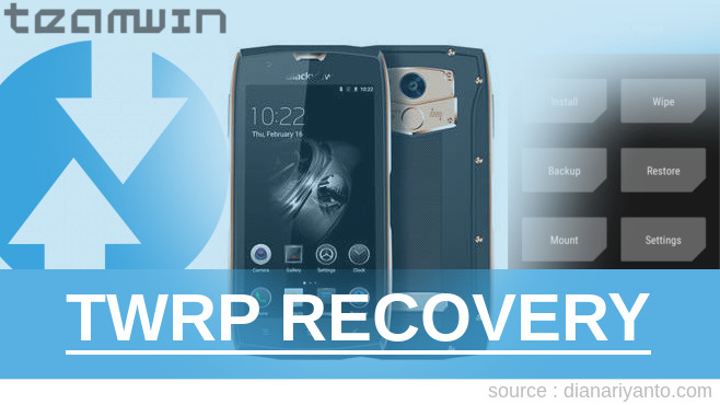 Pasang TWRP Blackview BV7000 Tested