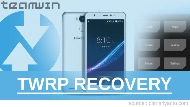 Install TWRP Blackview R6 Paling Simpel